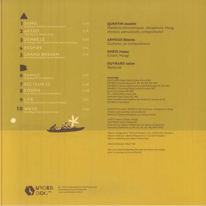 Back cover — TRIBEQA — Sumu