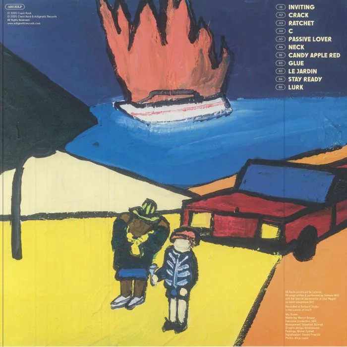 Back cover — CRACK ROCK aka LATARNIK / ANTHONY MILLS — Crack Rock
