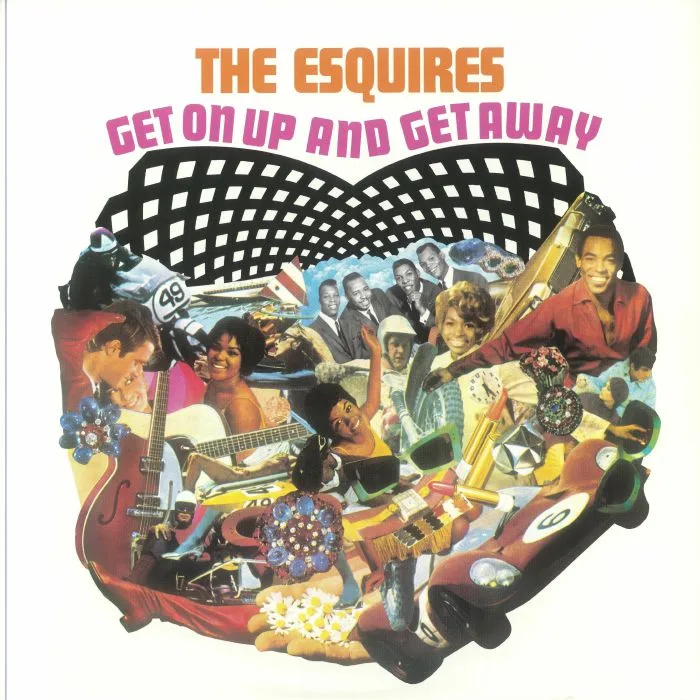 Лицевая сторона обложки — The ESQUIRES — Get On Up & Get Away (reissue)