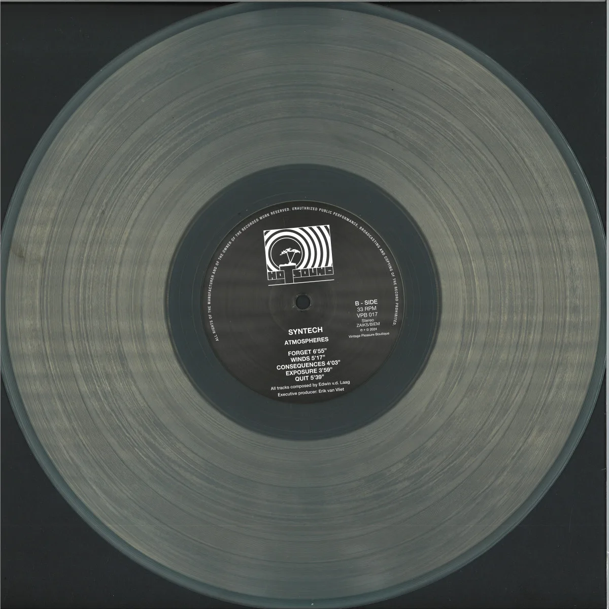 Лицевая сторона обложки — Syntech — ATMOSPHERES LP