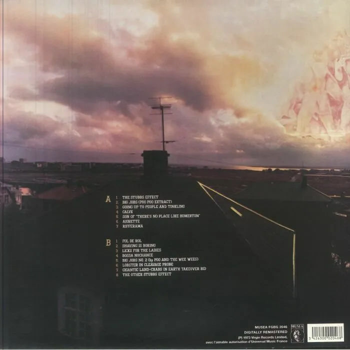 Обратная сторона обложки — HATFIELD & THE NORTH — Hatfield & The North (reissue) (B-STOCK)