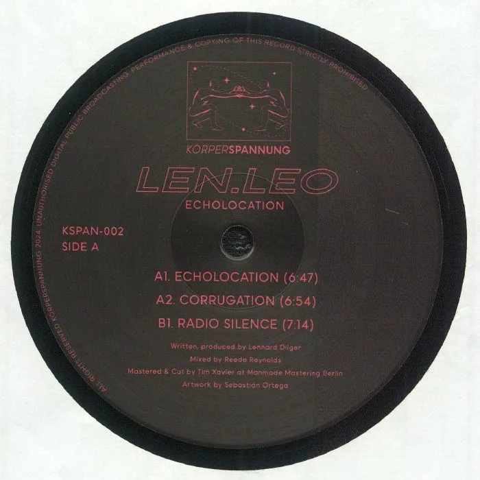 Front cover — LEN LEO — Echolocation