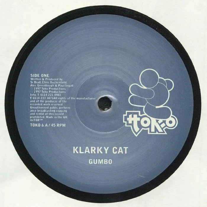 Front cover — KLARKY CAT — Gumbo (reissue)