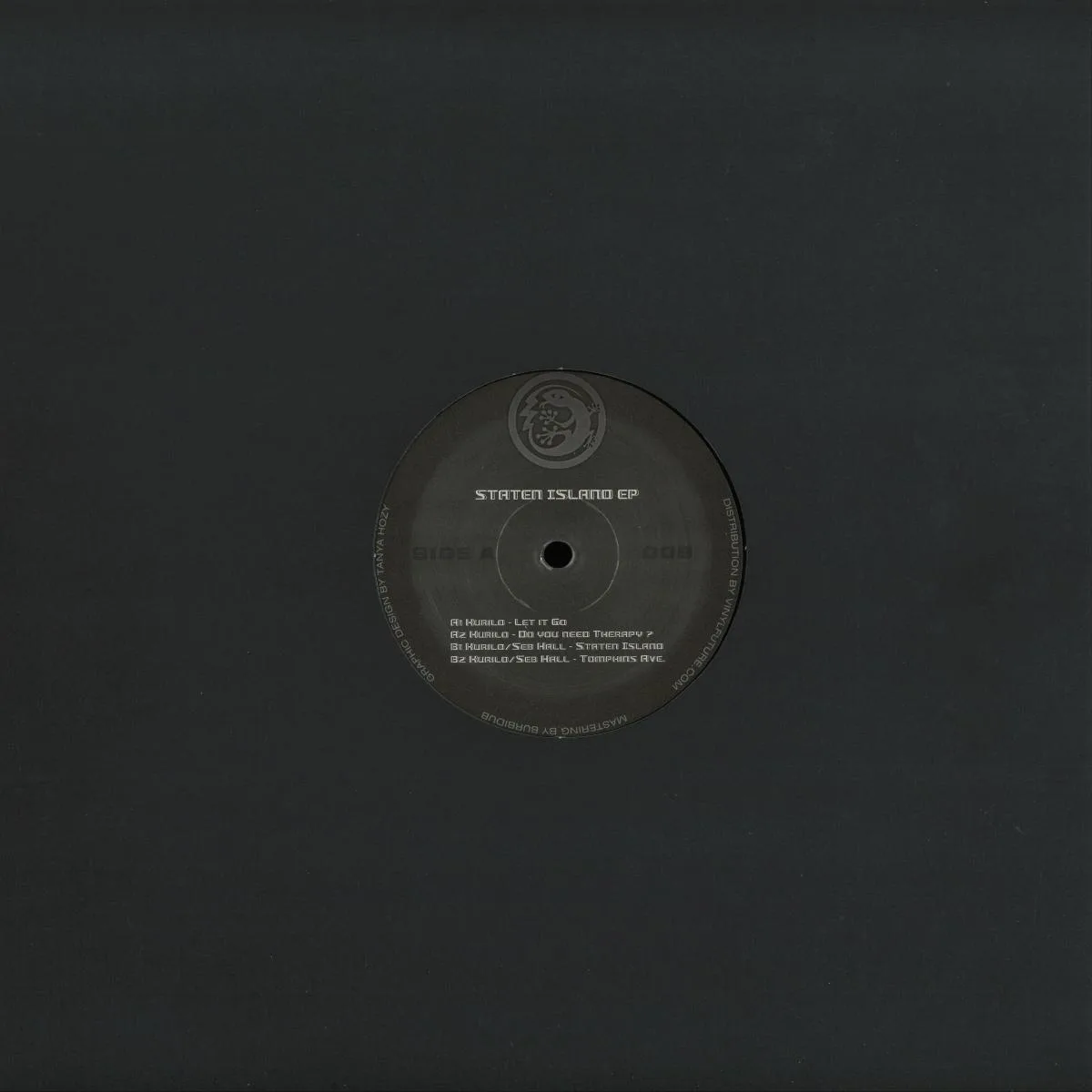 Back cover — Kurilo & Seb Hall — Staten Island EP
