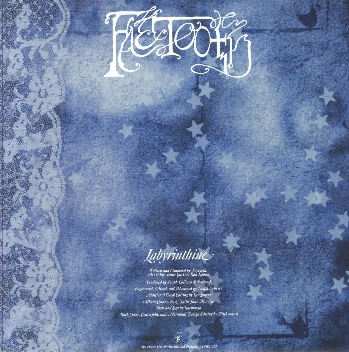 Back cover — FAETOOTH — Labyrinthine