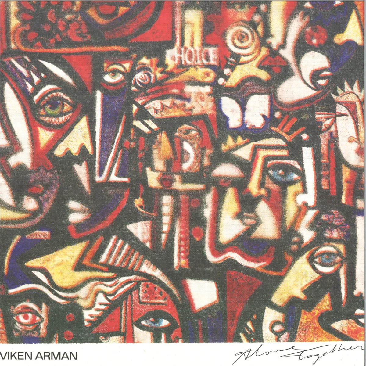 Front cover — Viken Arman — Alone Together LP