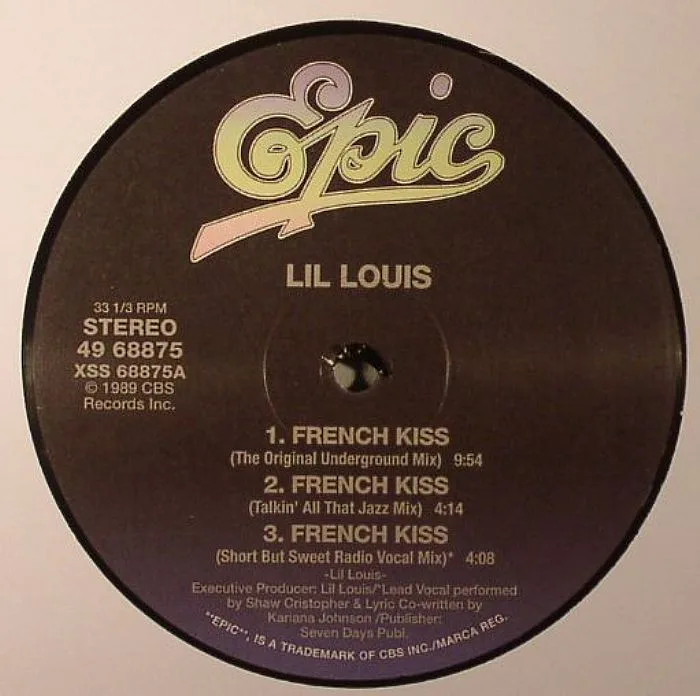 Front cover — LIL LOUIS — French Kiss