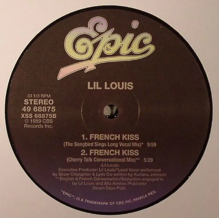 Back cover — LIL LOUIS — French Kiss