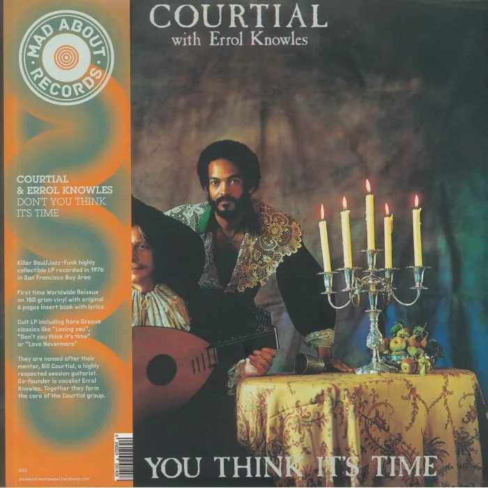 Лицевая сторона обложки — COURTIAL / ERROL KNOWLES — Don't You Think It's Time (Deluxe Edition)
