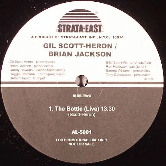 Обратная сторона обложки — Gil SCOTT HERON / BRIAN JACKSON — Home Is Where The Hatred Is (live)