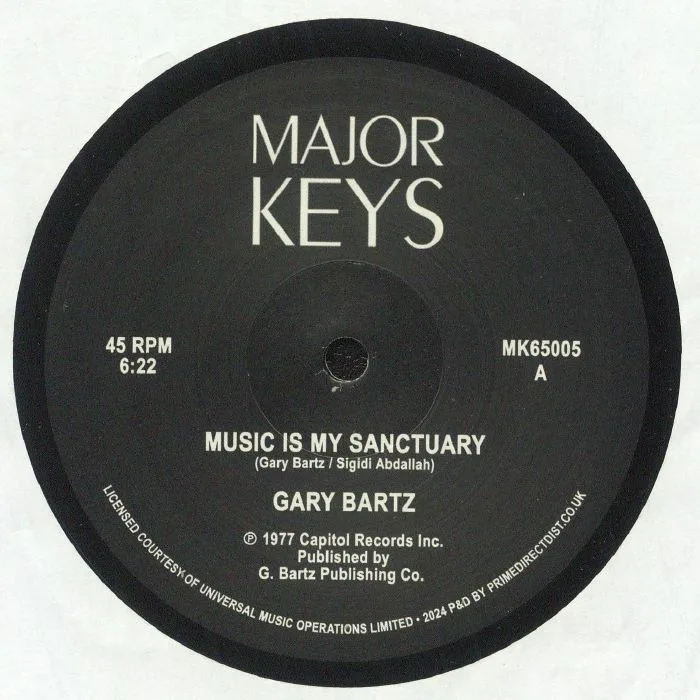 Gary BARTZ — Music Is My Sanctuary