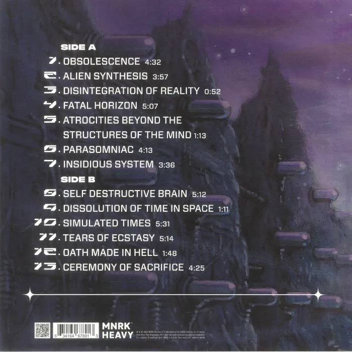 Back cover — RHYTHM OF FEAR — Fatal Horizons