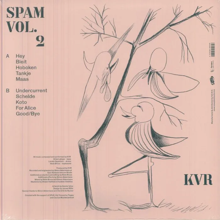 Обратная сторона обложки — KVR — Spam Vol 2
