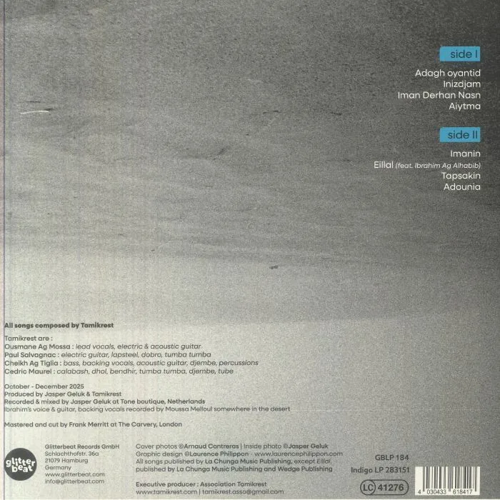 Обратная сторона обложки — TAMIKREST — Assikel