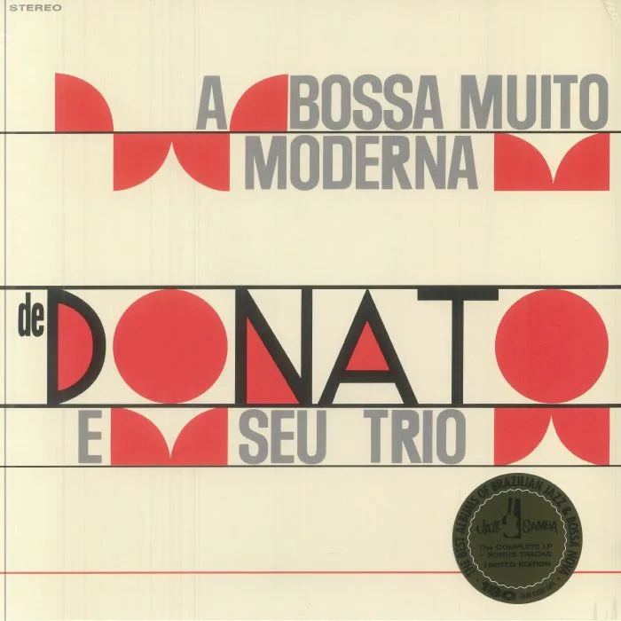 Лицевая сторона обложки — Joao DONATO & SEU TRIO — A Bossa Muito Moderna (reissue)
