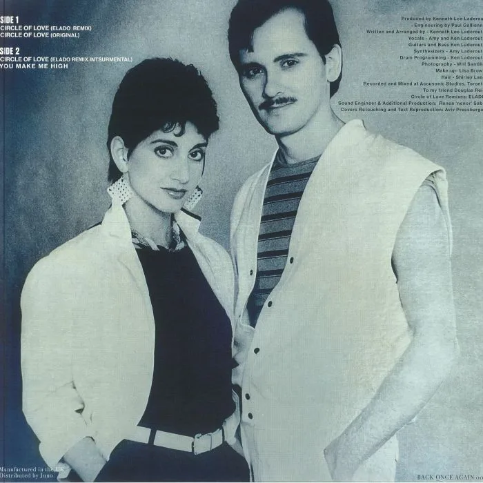 Back cover — ELADO — Circle Of Love (Elado remix)