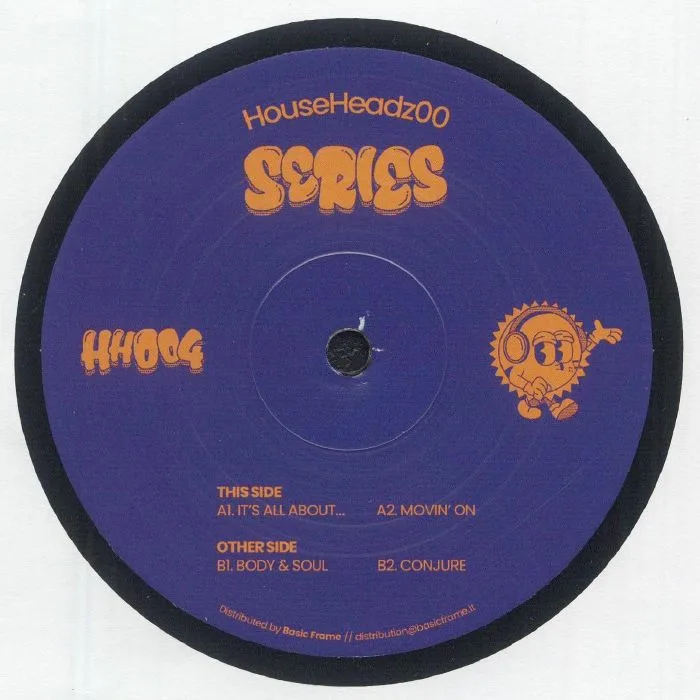 Front cover — HOUSEHEADZ — HouseHeadz00 Series: Purple
