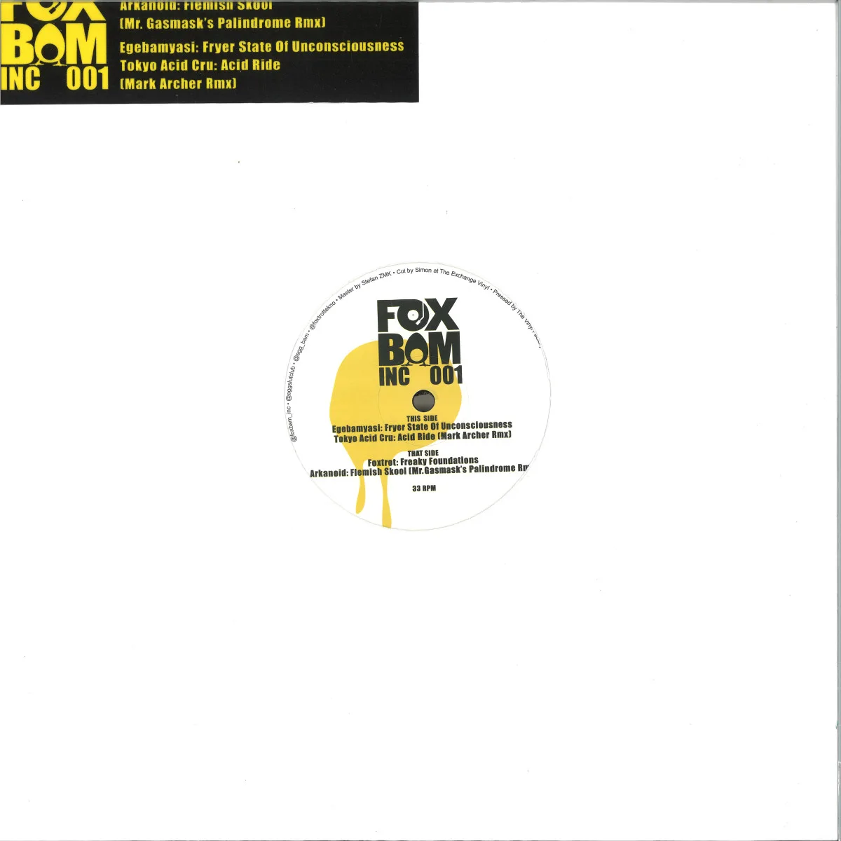 Various — FOXBAM INC 001