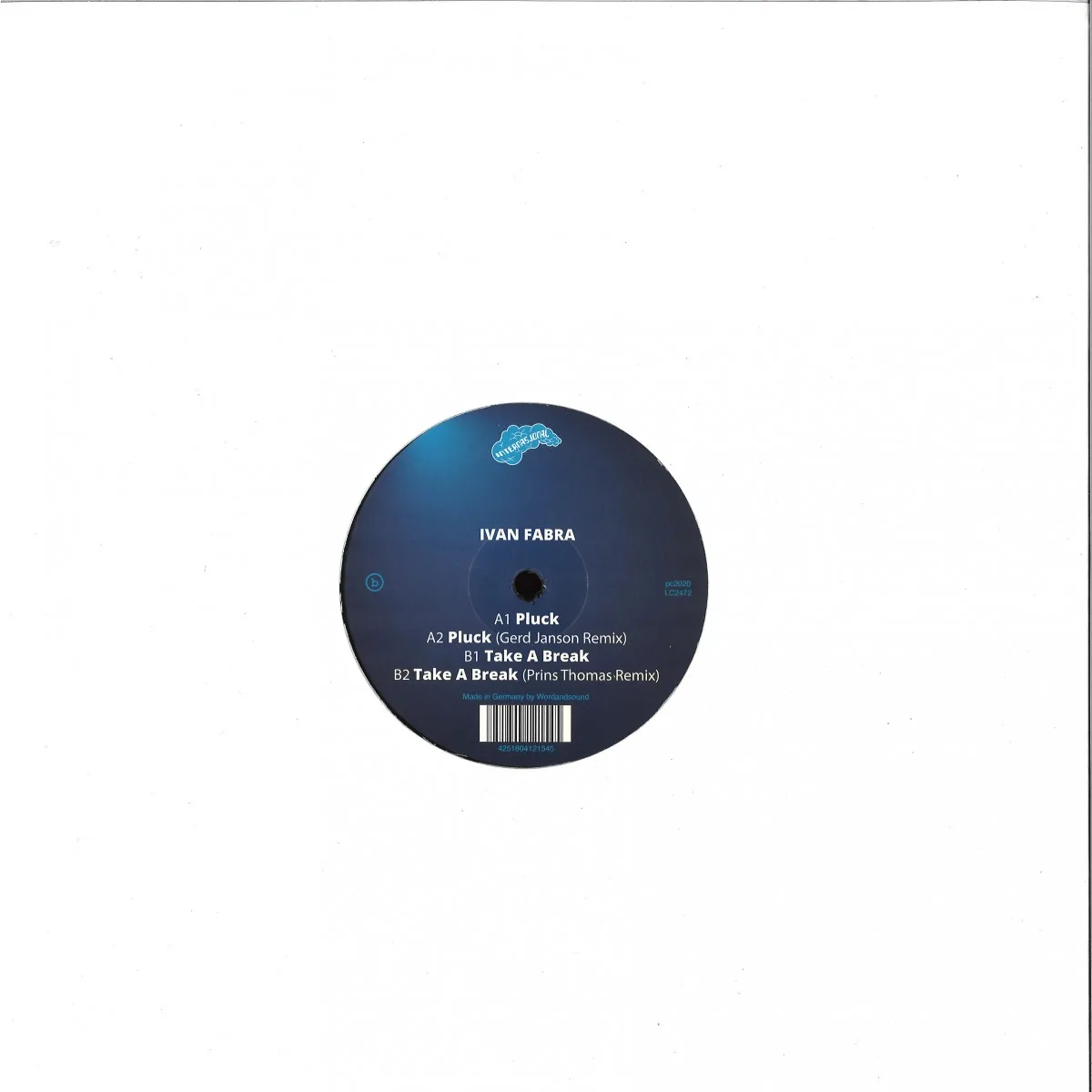 Back cover — Ivan Fabra — Pluck EP