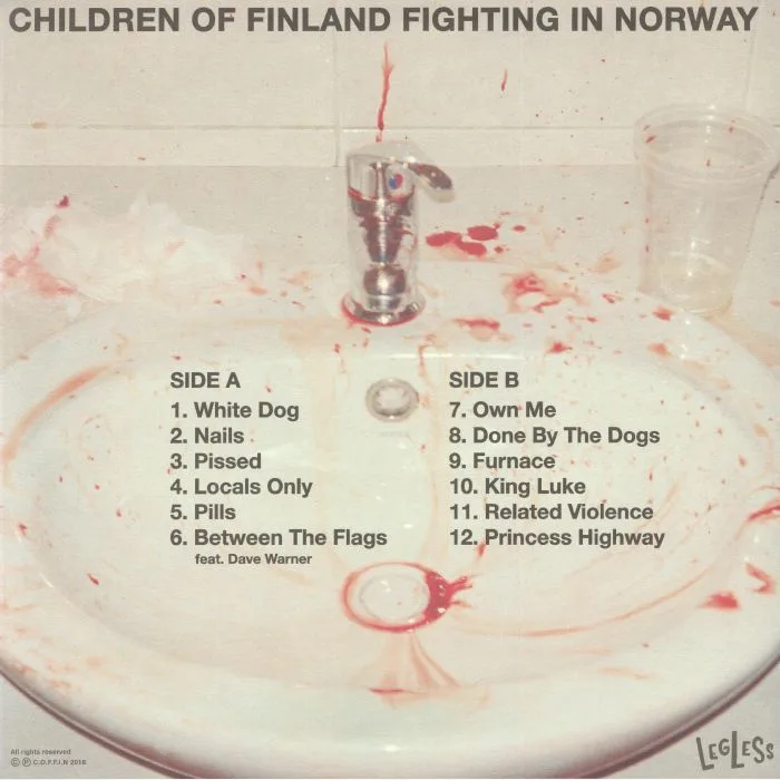 Back cover — COFFIN — Piss Up