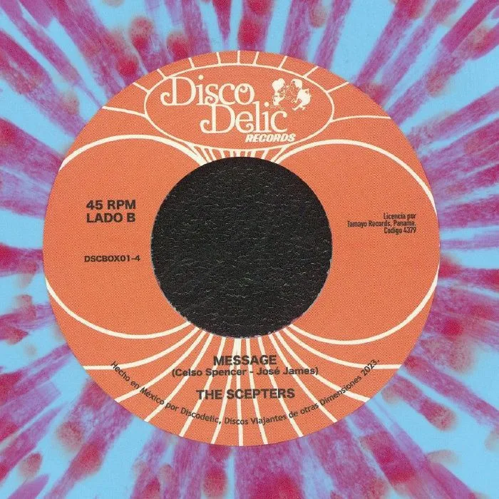 Back cover — CONJUNTO RAZA / THE SCEPTERS — African Dream