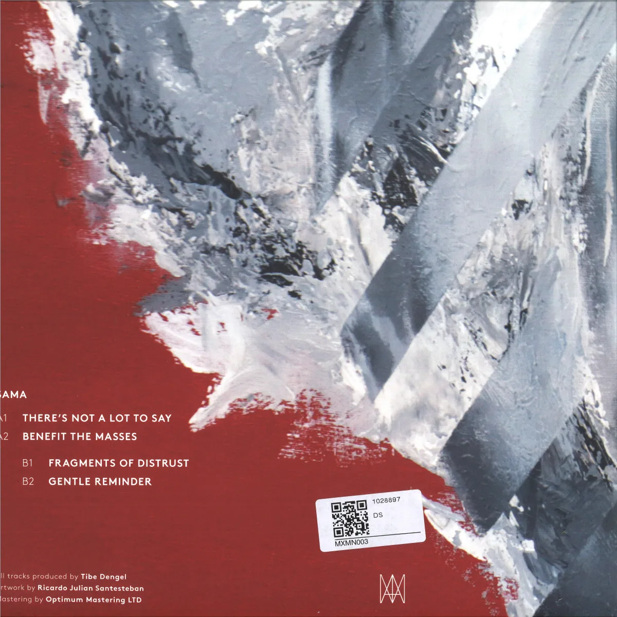 Back cover — SAMA — MXMN003