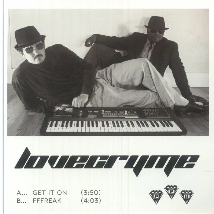 Лицевая сторона обложки — LOVE CRYME — Get It On
