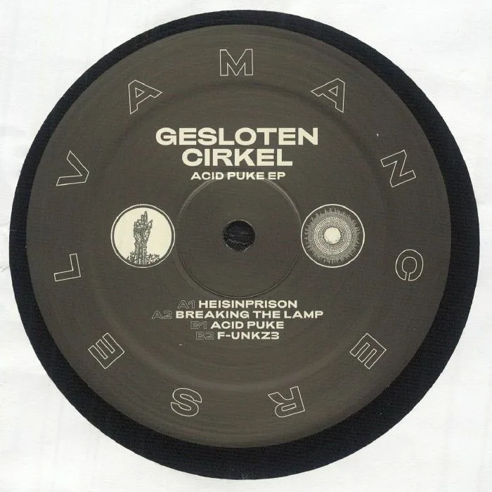 Лицевая сторона обложки — GESLOTEN CIRKEL — Acid Puke EP