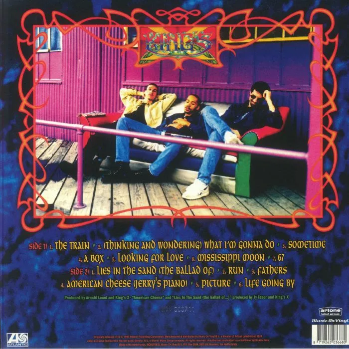 Back cover — KING'S X — Ear Candy (reissue)