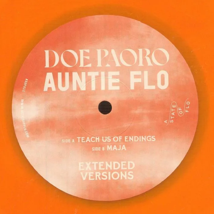 Front cover — AUNTIE FLO / DOE PAORO — Extended Versions