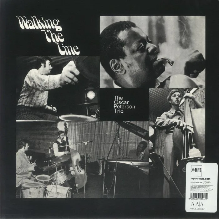 Back cover — Oscar PETERSON — Walking The Line (remastered)