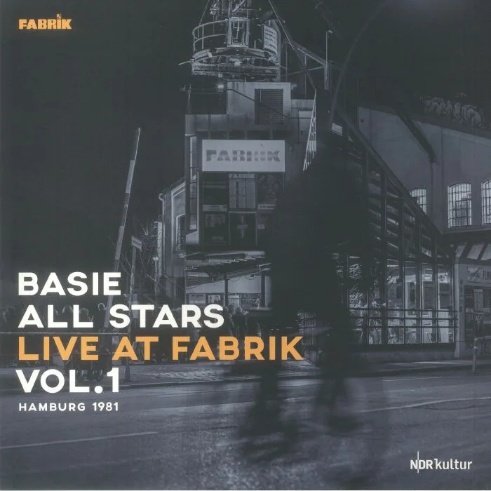 Лицевая сторона обложки — BASIE ALL STARS — Live At Fabrik Vol 1: Hamburg 1981