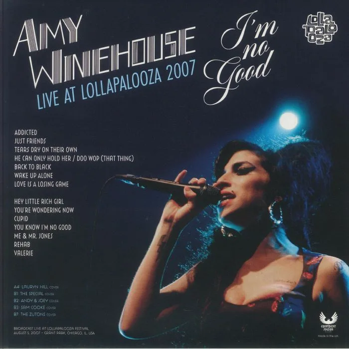 Обратная сторона обложки — Amy WINEHOUSE — I'm No Good