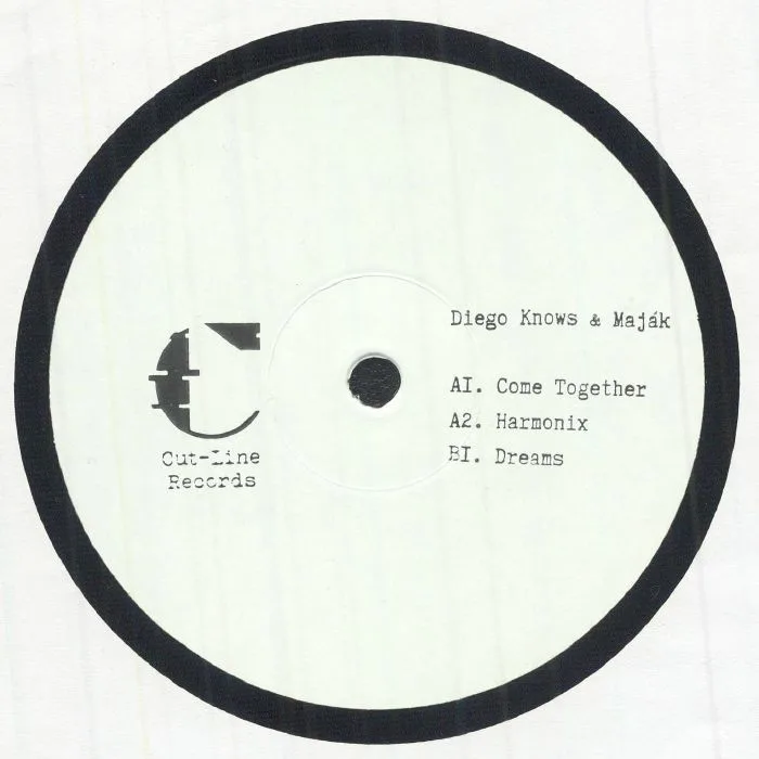 Лицевая сторона обложки — DIEGO KNOWS / MAJAK — Cut Line White Label 001
