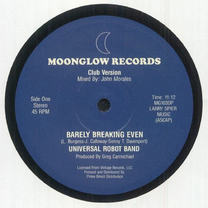 Лицевая сторона обложки — UNIVERSAL ROBOT BAND — Barely Breaking Even (Record Store Day RSD 2026)