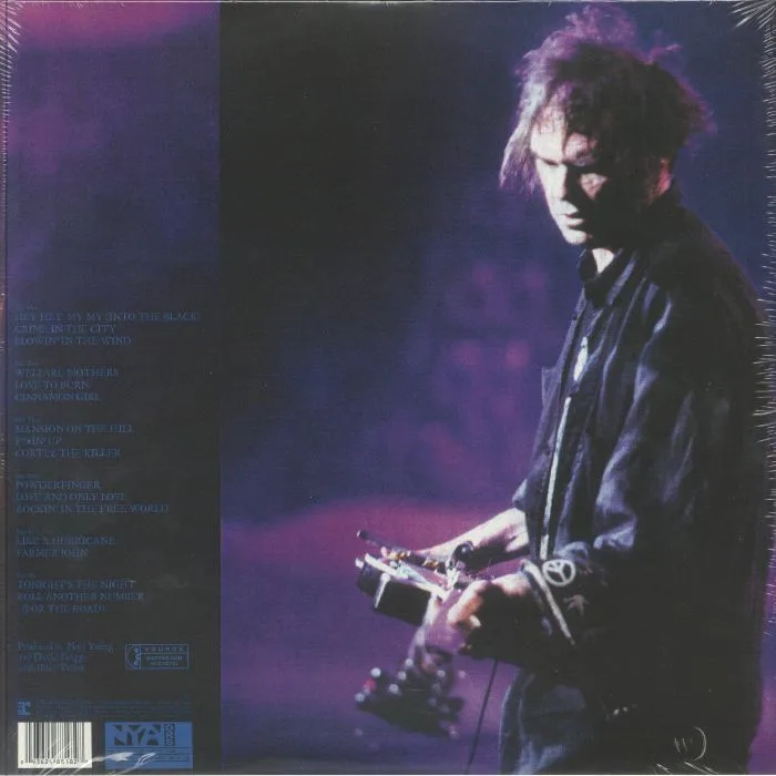 Обратная сторона обложки — Neil YOUNG / CRAZY HORSE — Weld (reissue)