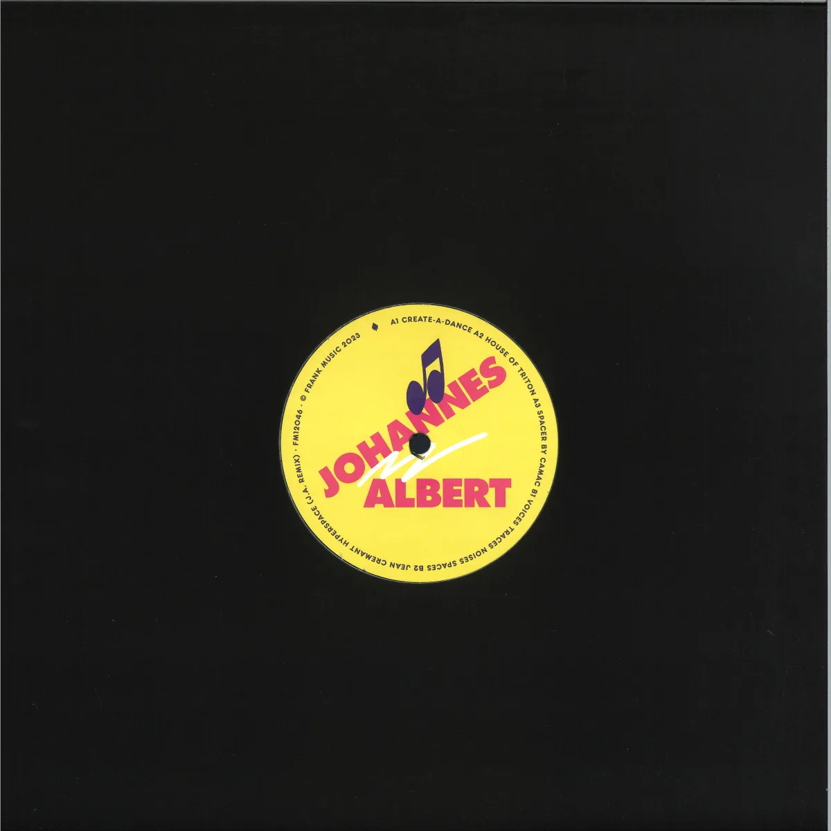 Back cover — Johannes Albert — Create-A-Dance