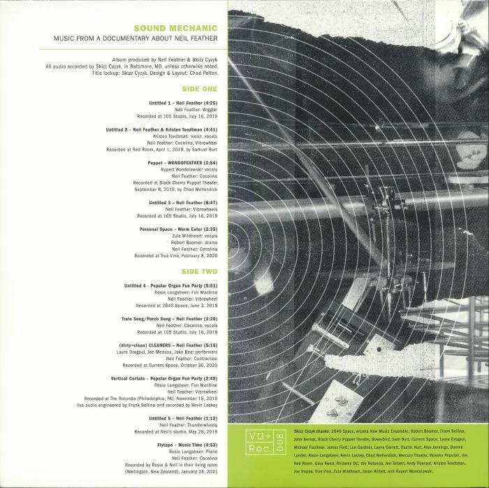 Back cover — Neil FEATHER / VARIOUS — Sound Mechanic