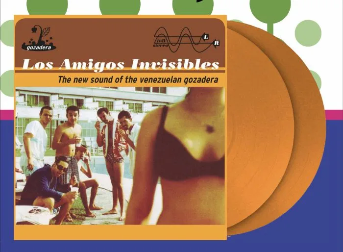 Лицевая сторона обложки — LOS AMIGOS INVISIBLES — The New Sound Of The Venezuelan Gozadera