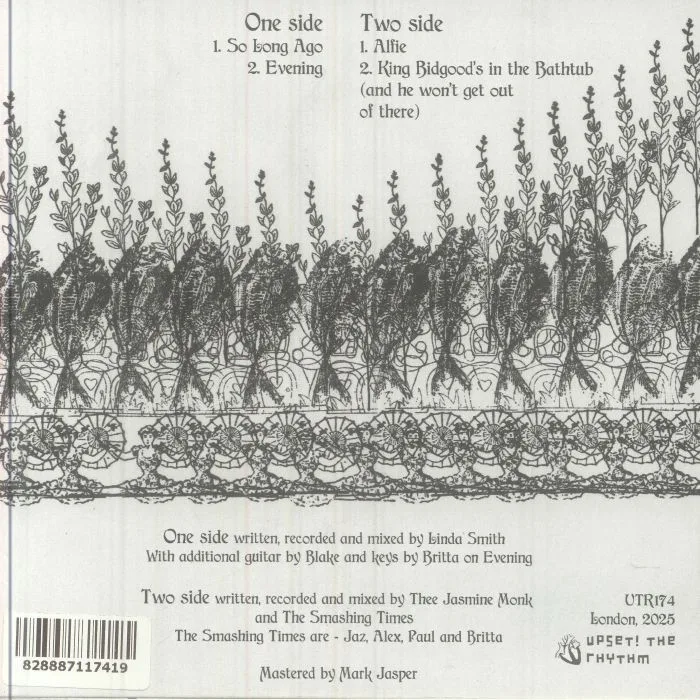 Back cover — Linda SMITH / THE SMASHING TIMES — Split