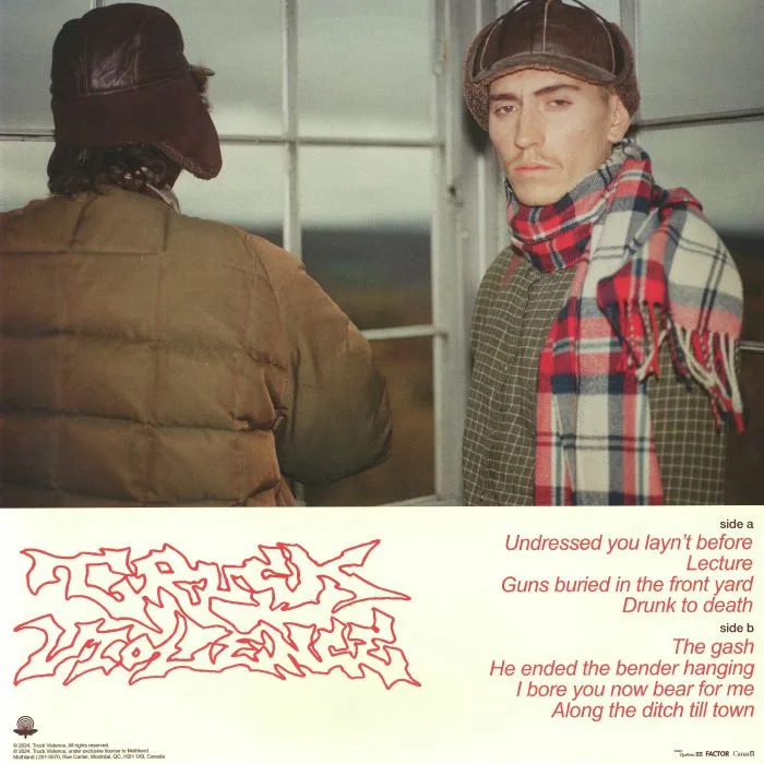 Back cover — TRUCK VIOLENCE — Violence