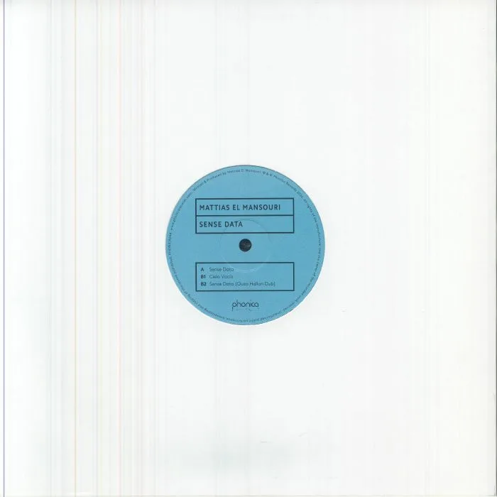 Back cover — Mattias EL MANSOURI — Sense Data