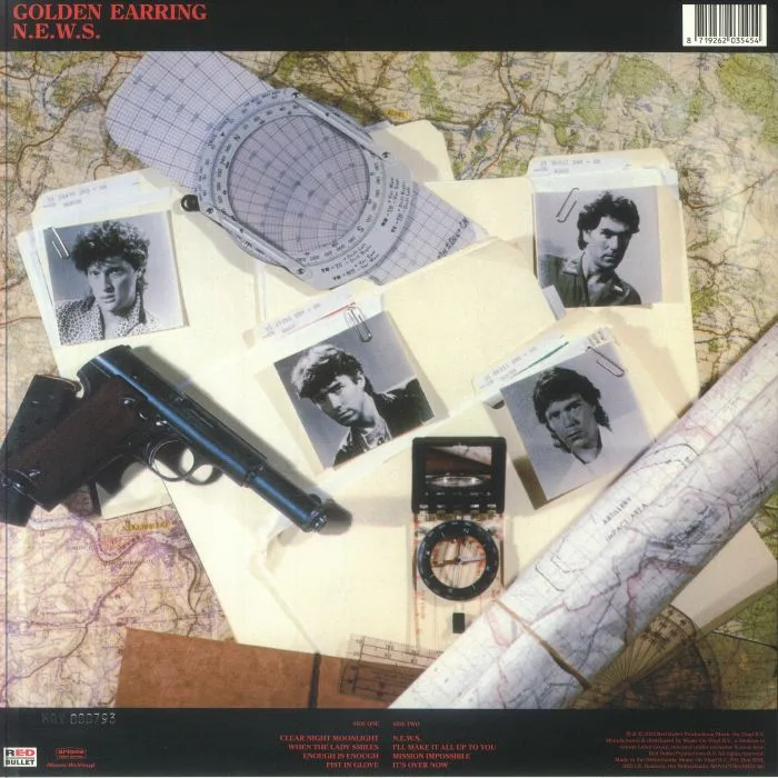 Back cover — GOLDEN EARRING — News (40th Anniversary Edition) (remastered)