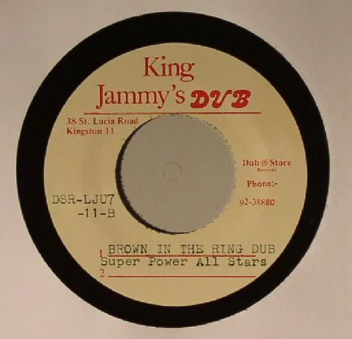 Back cover — NITTY GRITTY (miscredited to KING KONG on the label) — Brown In The Ring