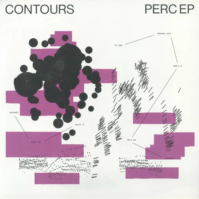 Front cover — CONTOURS — Perc EP