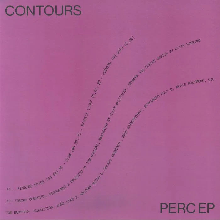 Back cover — CONTOURS — Perc EP