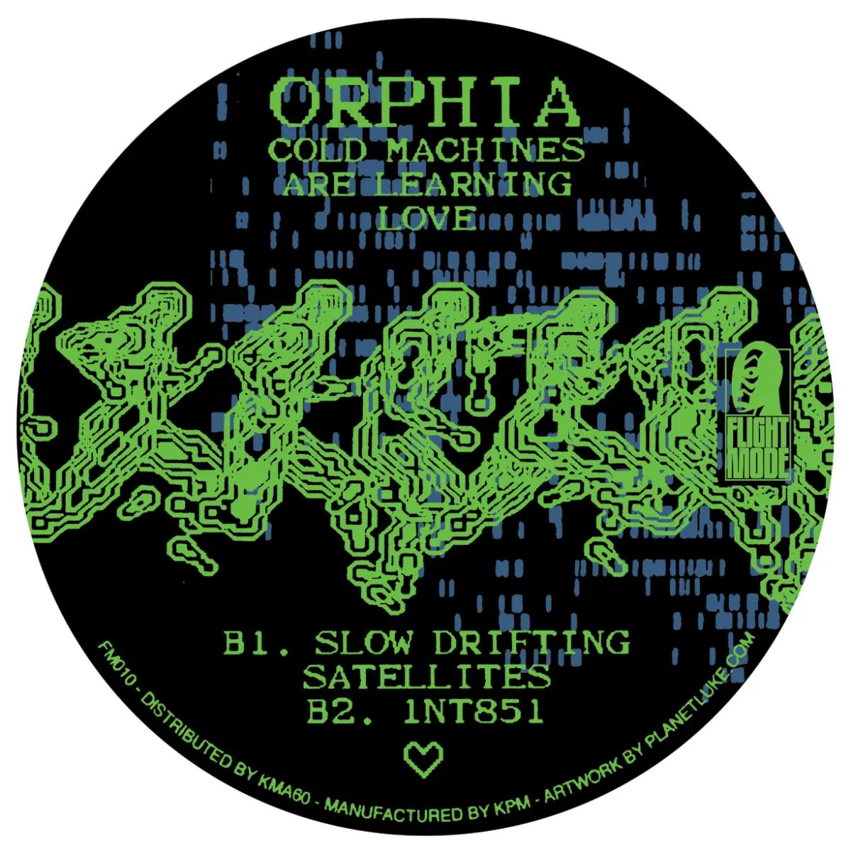 Back cover — Orphia — Cold Machines Are Learning Love