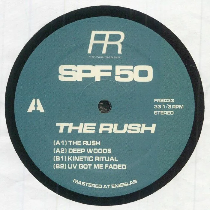 Лицевая сторона обложки — SPF 50 — The Rush