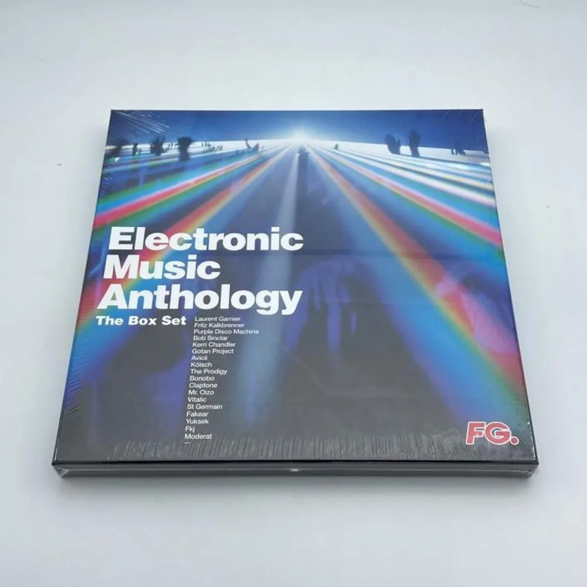 Лицевая сторона обложки — Various — ELECTRONIC MUSIC ANTHOLOGY 5x12"