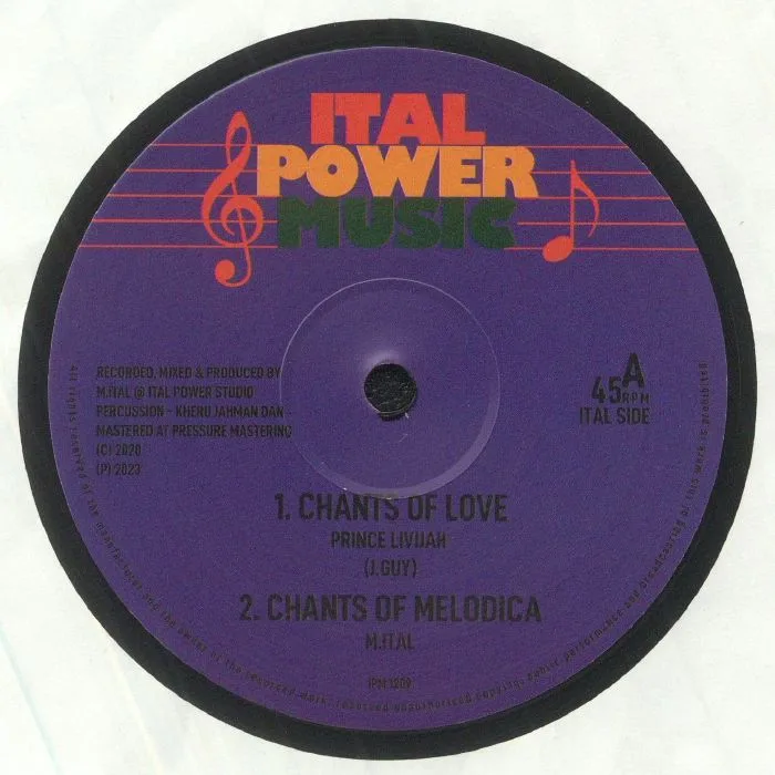 PRINCE LIVIJAH / M ITAL — Chants Of Love